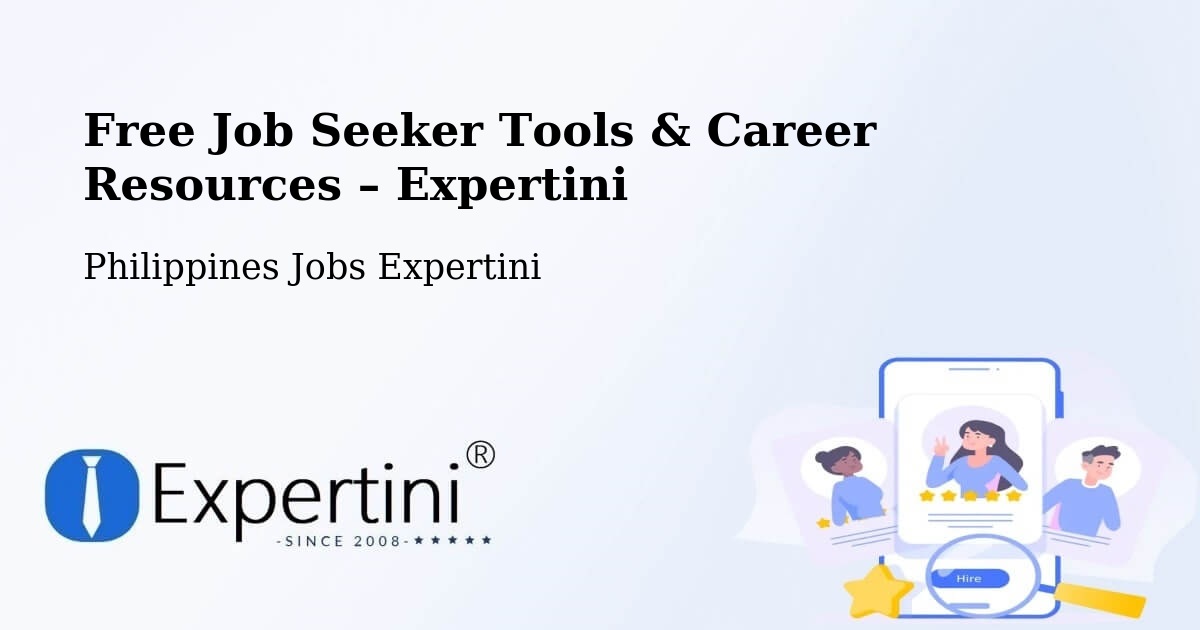 Free Job Seeker Tools & Career Resources – Bustos - Bustos, Philippines Jobs Expertini