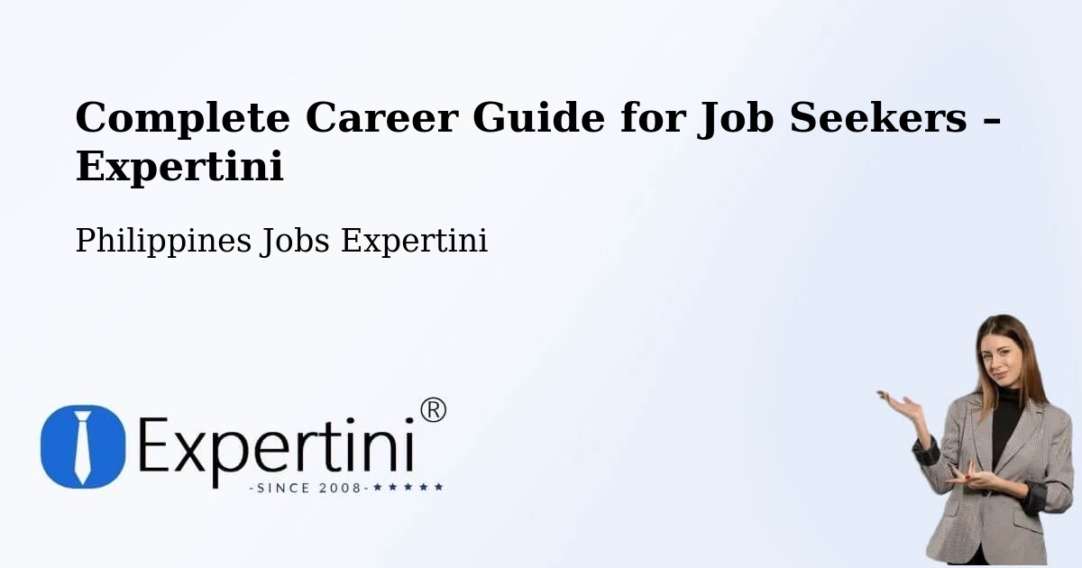 Career Guide for Job Seekers – Bustos - Bustos, Philippines Jobs Expertini