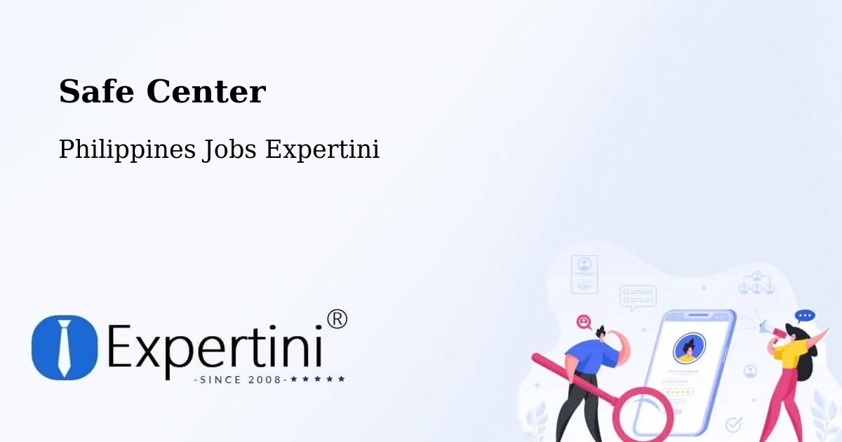 Safety Center – Bustos - Philippines Jobs Expertini